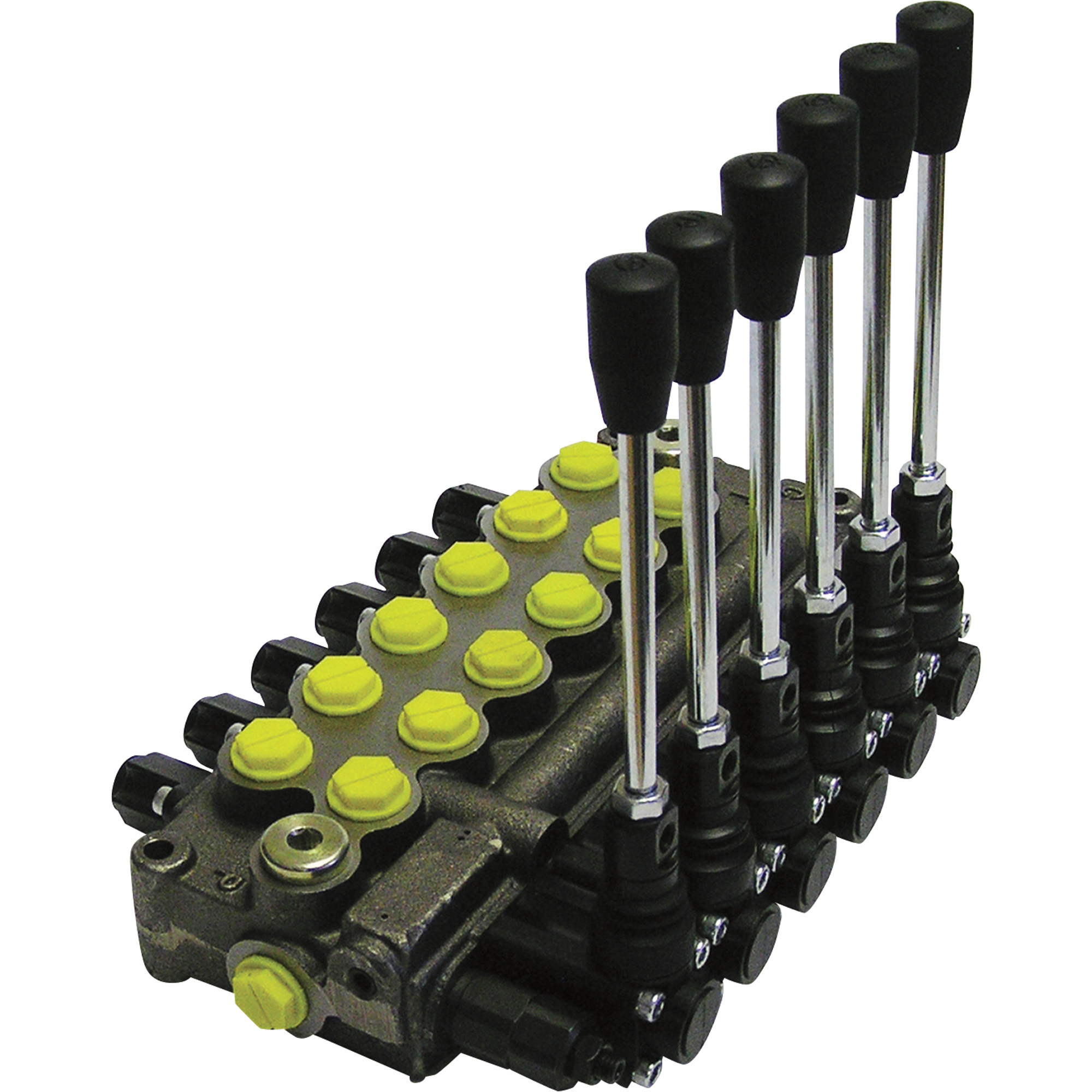 Prince Hydraulic Control Valve, 8 GPM, 6-Spool, Model# MB61BBBBBB5C1